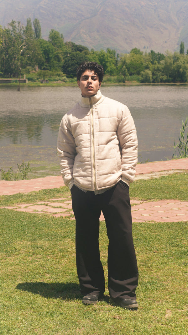Object 013 · Cashmere Puffer Jacket, front